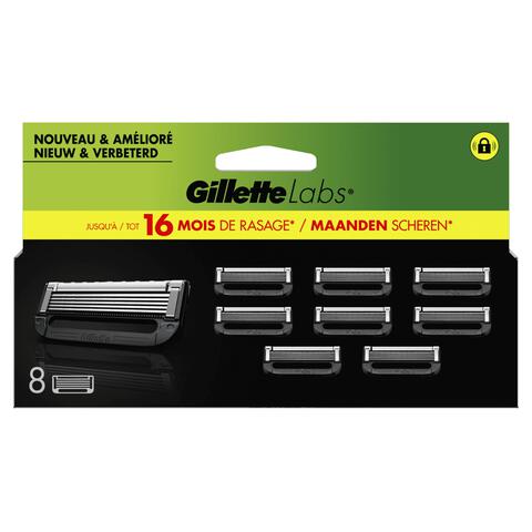GilletteLabs Navulmesjes 8 Stuks