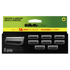 GilletteLabs Navulmesjes 8 Stuks