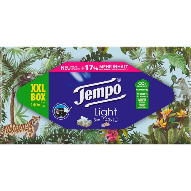 Tempo XXL Light box 140 stuks