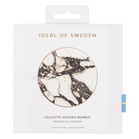 IDEAL OF SWEDEN Fashion Wireless Charger Calacatta Golden Marble 