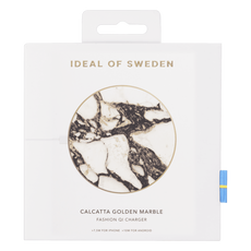 IDEAL OF SWEDEN Fashion Wireless Charger Calacatta Golden Marble 