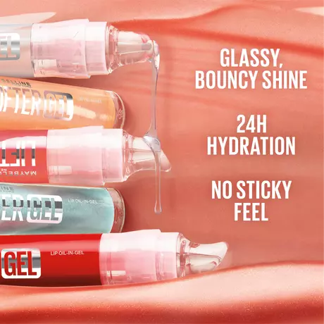 Maybelline New York Lifter Gel Lipgloss 06 Strawberry Shake Roze