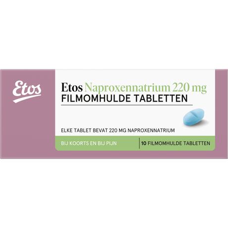 Etos Naproxennatrium 220 mg Omhulde Tabletten