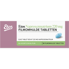 Etos Naproxennatrium 220 mg Omhulde Tabletten