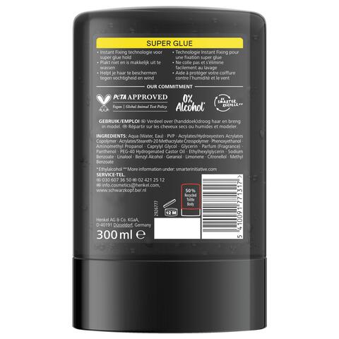 Taft Styling Gel Super Glue Gel 300 ML