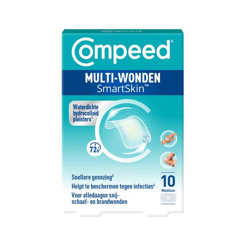 Compeed smartskin Multiwond medium 10 st