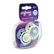 Difrax LOVI Dynamic Fopspeen 18M+ Night & Day Boy 2 stuks