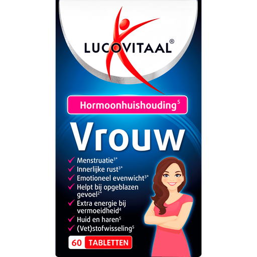Lucovitaal Vrouw Hormoonhuishouding Tabletten 60 stuks