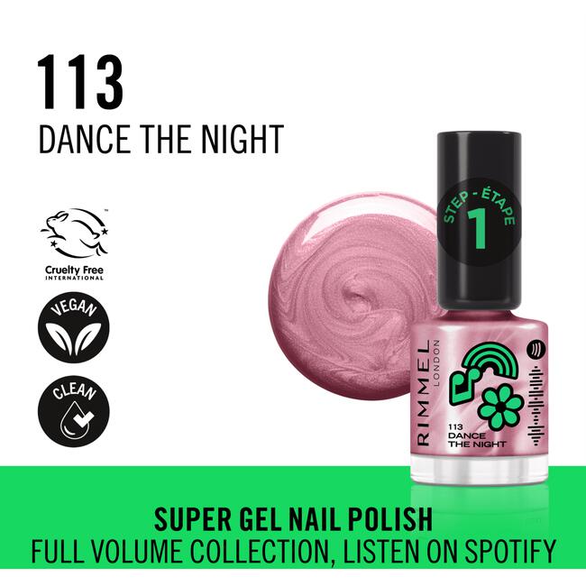 Rimmel London Super Gel Nagellak 113 Dance the Night