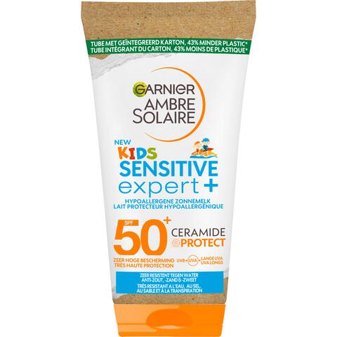 Garnier Ambre Solaire Kids Reisformaat Zonnebrandmelk SPF 50+ 50 ML