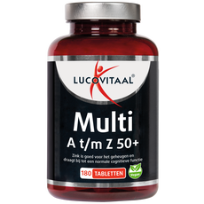 Lucovitaal Multi A t/m Z 50+ Tabletten 180 stuks