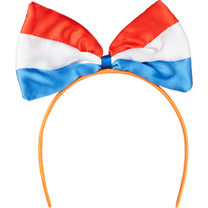 Tiara Strick Oranje rood/wit/blauw