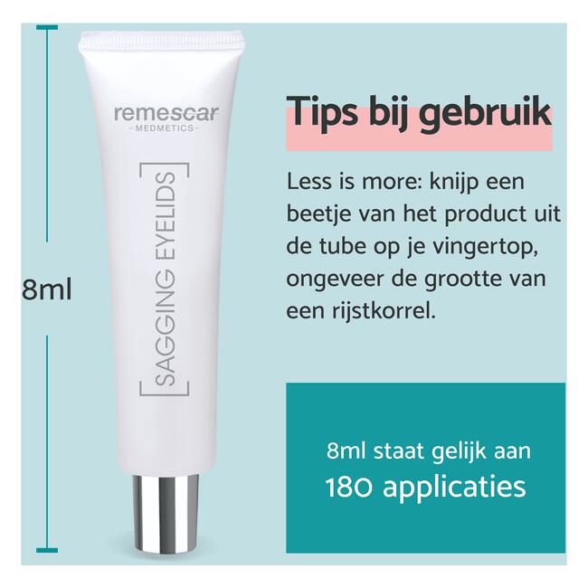Remescar Hangende Oogleden Crème 8 ML