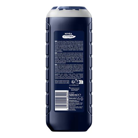 NIVEA MEN Active Clean Douchegel & Shampoo 3-In-1 Formule 500 ML