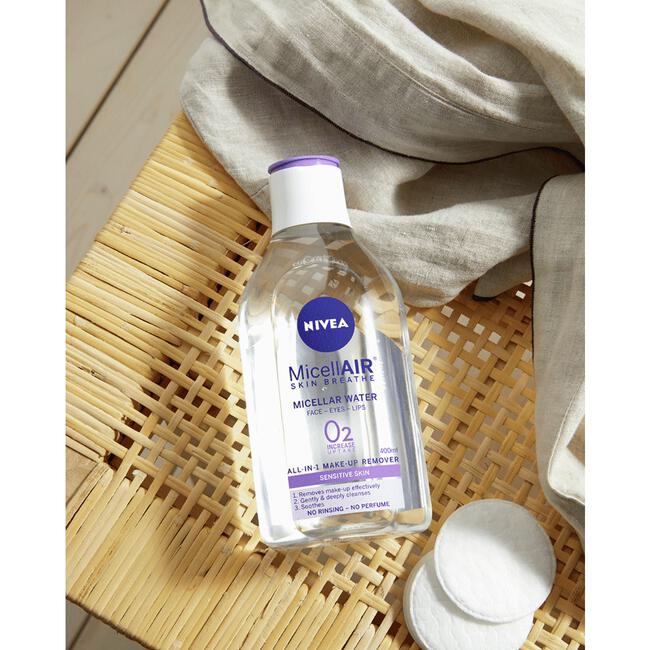 NIVEA MicellAIR Skin Breathe Micellair Water Gevoelige huid 400 ML