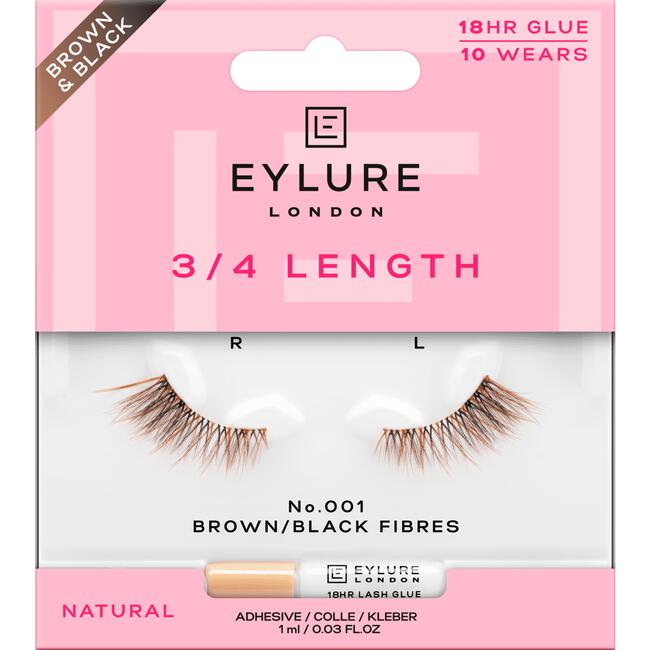 Eylure 3/4 Length No.001 Nepwimpers