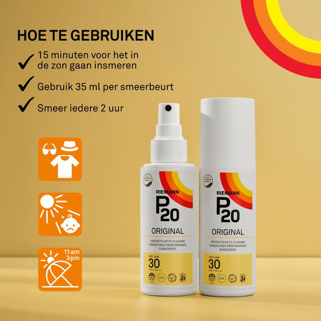 P20 Original Zonnebrand SPF30 175 ML