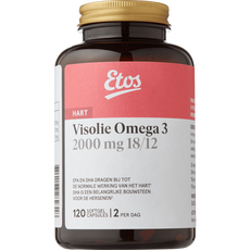 Etos Visolie Omega 3 2000 mg 18/12 Capsules 120 stuks