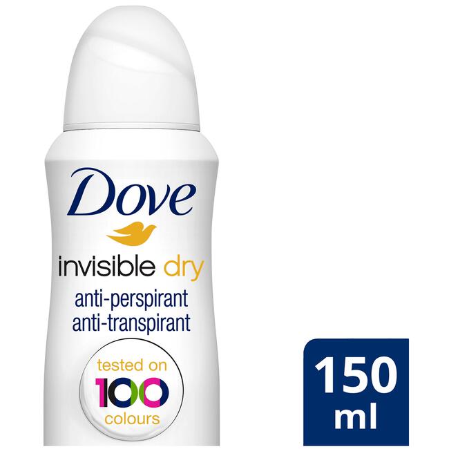 Dove Invisible Dry Anti-transpirant Deodorant Spray 150 ML
