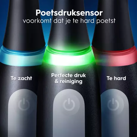 Oral-B iO 3 Zwart & Blauw Duo Elektrische Tandenborstels
