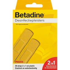 Betadine Desinfectiepleisters 20 Pleisters