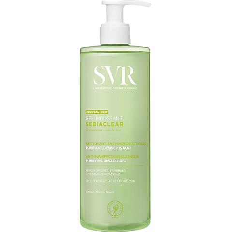 SVR Sebiaclear Moussant Gel Reinigend tegen onzuiverheden 400ML