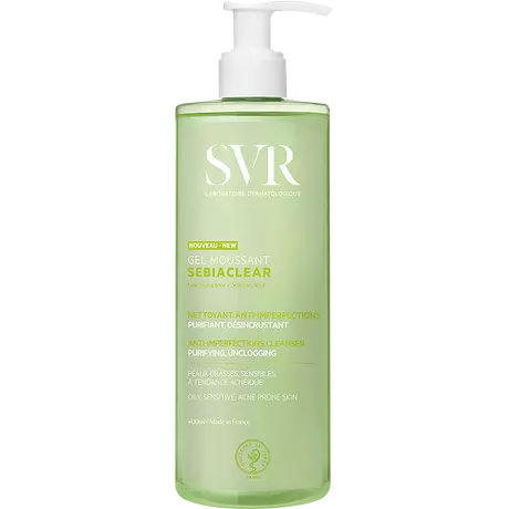 SVR Sebiaclear Moussant Gel Reinigend tegen onzuiverheden 400ML