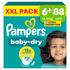 Pampers Baby Dry XXL Pack Luiers Maat 6+ 14-19 KG 88 Stuks