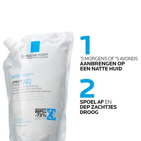 La Roche-Posay Lipikar Syndet AP+ Navulling 400ML