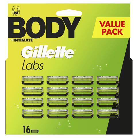 GilletteLabs Body Navulmesjes 16 stuks