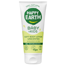 Happy Earth Baby & Kids Soft Body Lotion Parfumvrij 200 Ml
