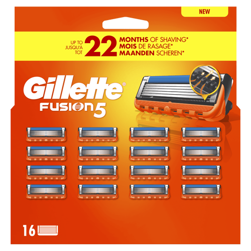 Gillette Fusion5 Navulmesjes 16 stuks