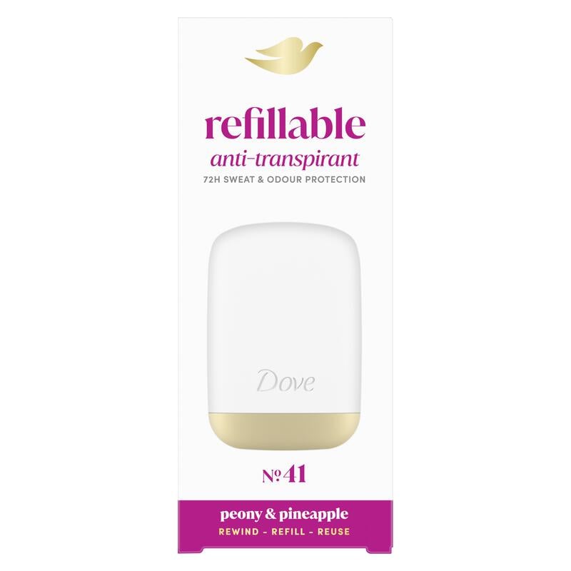 Dove Peony Antiperspirant Deodorant Refillable Starter Kit