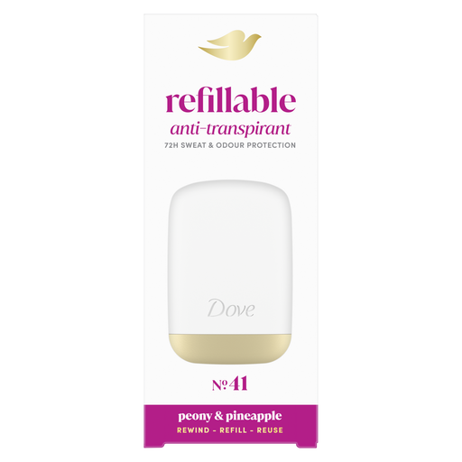 Dove Peony Antiperspirant Deodorant Refillable Starter Kit