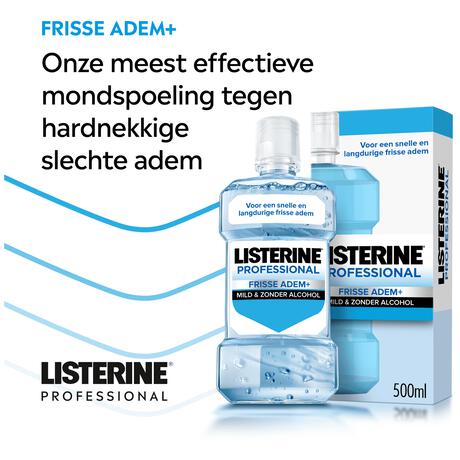 Listerine professional fresh breath+500ml