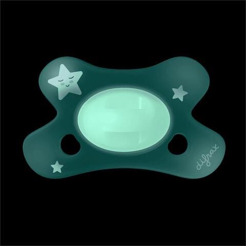 Difrax Natural Fopspeen 0-6 M Glow In The Dark