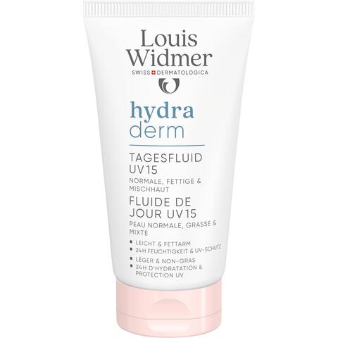 Louis Widmer Hydraderm Dag Fluide SPF15 Licht Geparfumeerd 50 ML