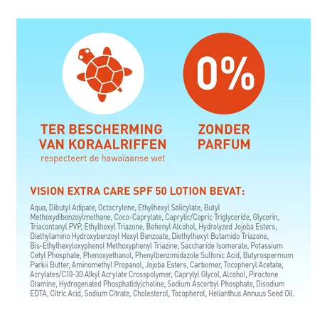 Vision Extra Care Zonnebrand SPF50 180 ML