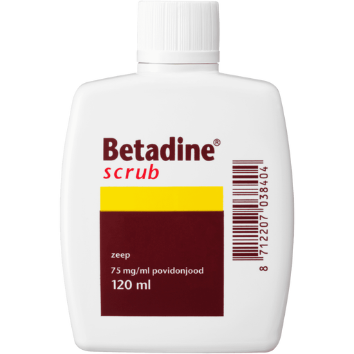 Betadine Scrub Povidonjood 75 MG/ML 120 ML