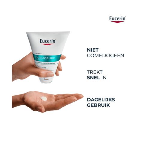 Eucerin DERMOPURE CLINICAL Corrigerende Lichaamscrème Gevoelige Huid 200 ML