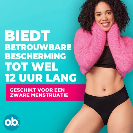 o.b.® Herbruikbaar Menstruatie Ondergoed Maat XS/S