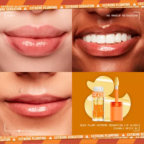 NYX Professional Makeup Duck Plump Lip Plump Laquer Lipgloss 1 Clearly Spicy