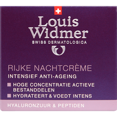 Louis Widmer Rijke Nachtcrème Licht Geparfumeerd 50 ML
