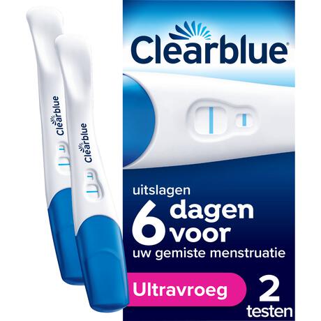 Clearblue Vroege Detectie Zwangerschapstest 2 stuks