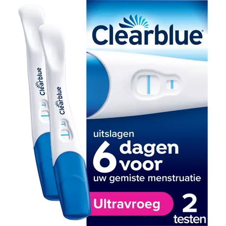 Clearblue Vroege Detectie Zwangerschapstest 2 stuks