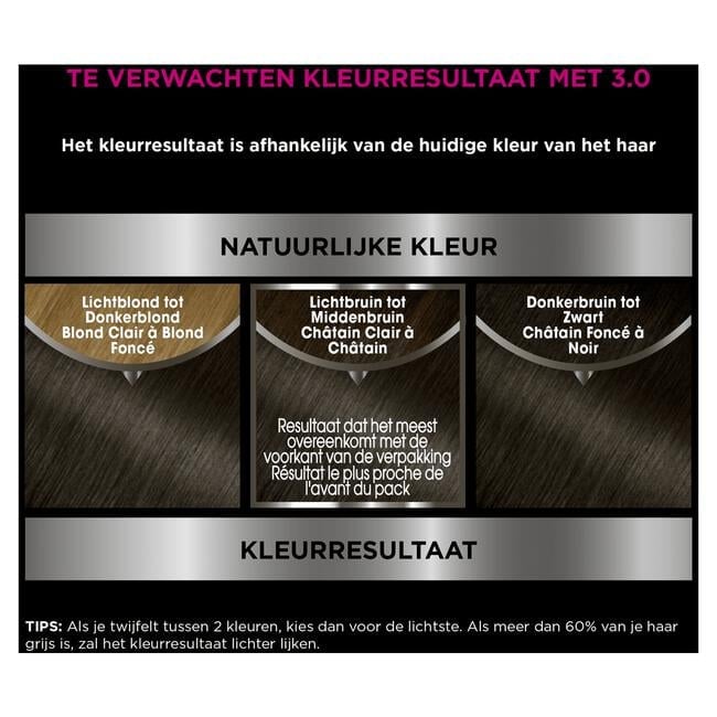 Garnier Olia Permanente Haarverf 3.0 Donkerbruin