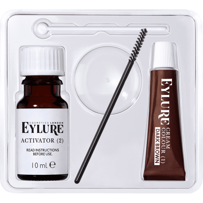 Eylure ProBrow Dye Kit Dark Brown 15 ML Etos