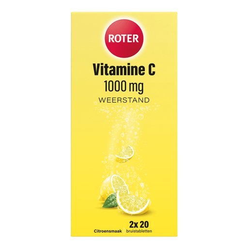 Roter Vitamine C 1000 MG Citroen Bruistabletten 40 stuks