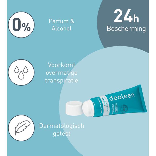 Deoleen Sensitive Anti-Transpirant Deodorant Crème 50 ML