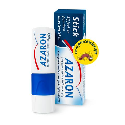 Azaron Stick bij Jeuk en Pijn door Insectenbeten 5,7 GR